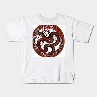 Wood Snake Kids T-Shirt